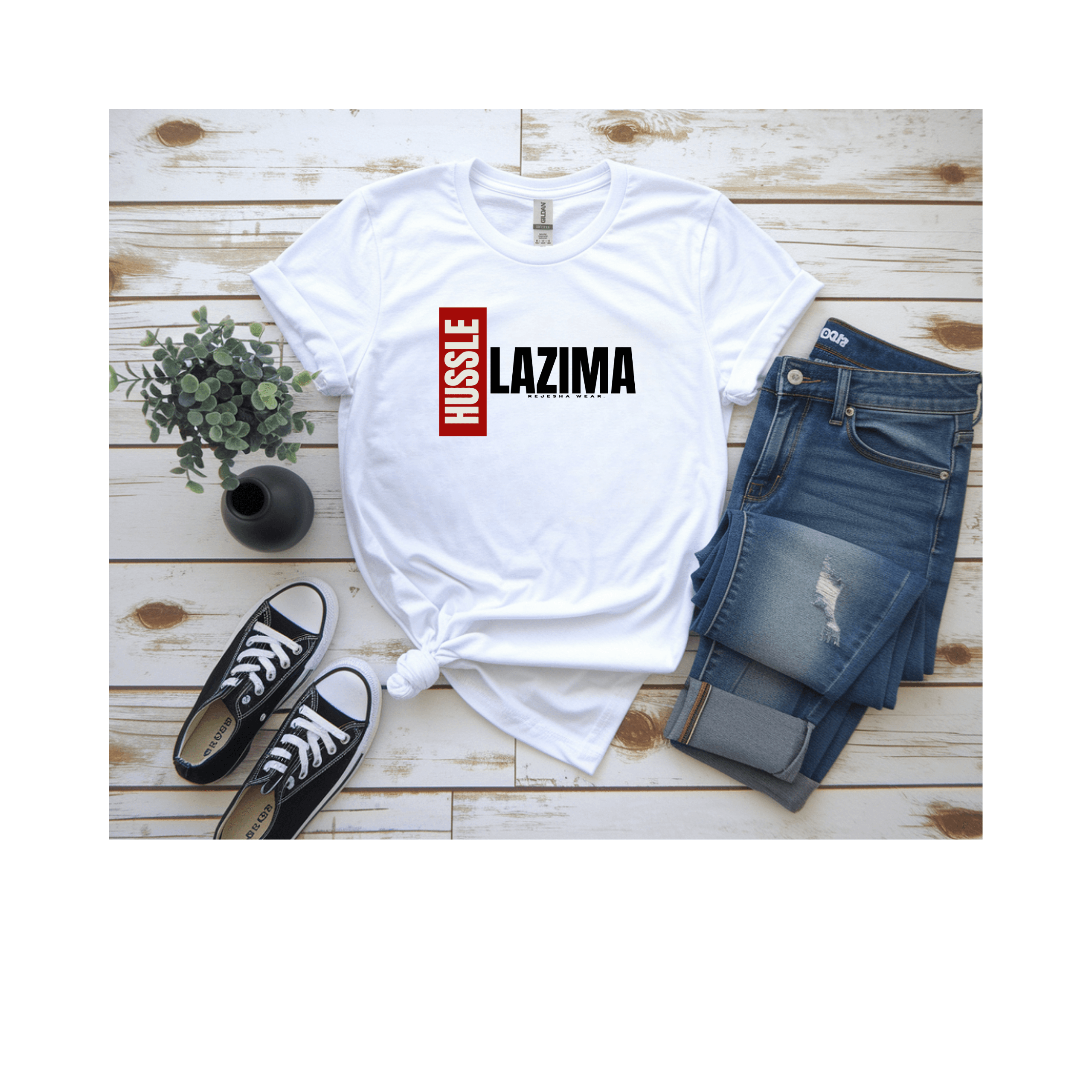 Hussle Lazima T-Shirt — Kenyan Diaspora Pride Tee